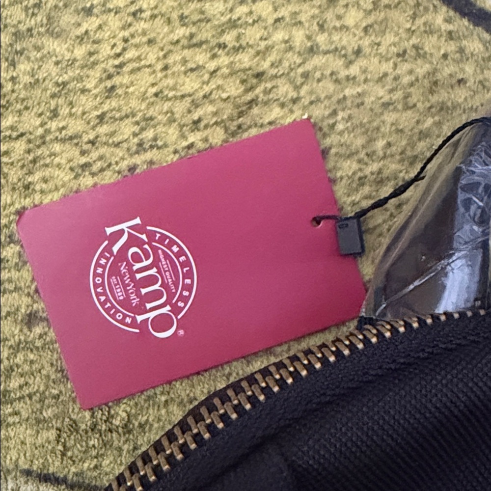 Nwt Kamp Black Backpack With Multiple Pockets - image 3